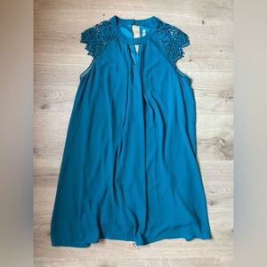 She + Sky A-line chiffon dress size medium